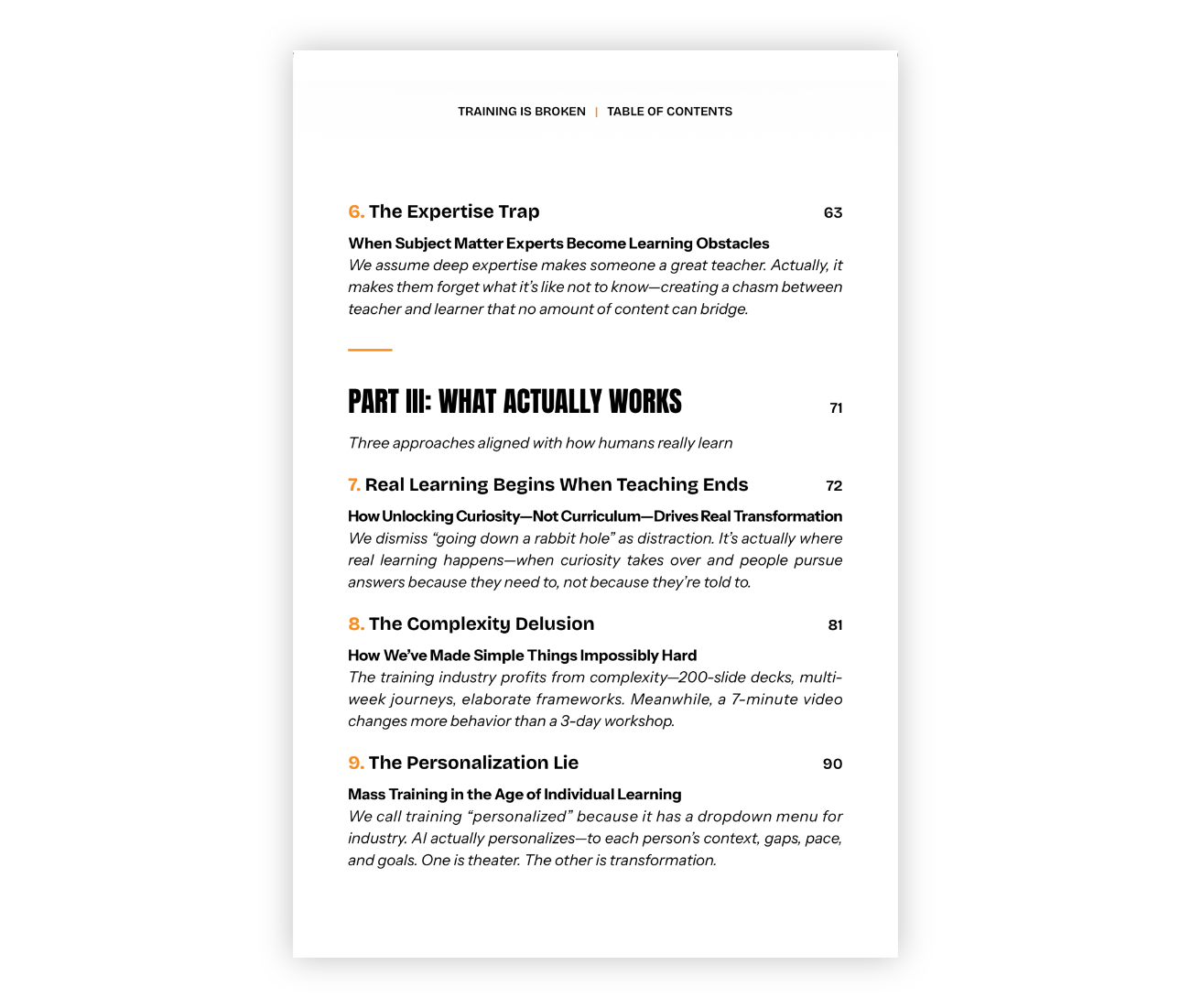 Book Table of Content - Page 3
