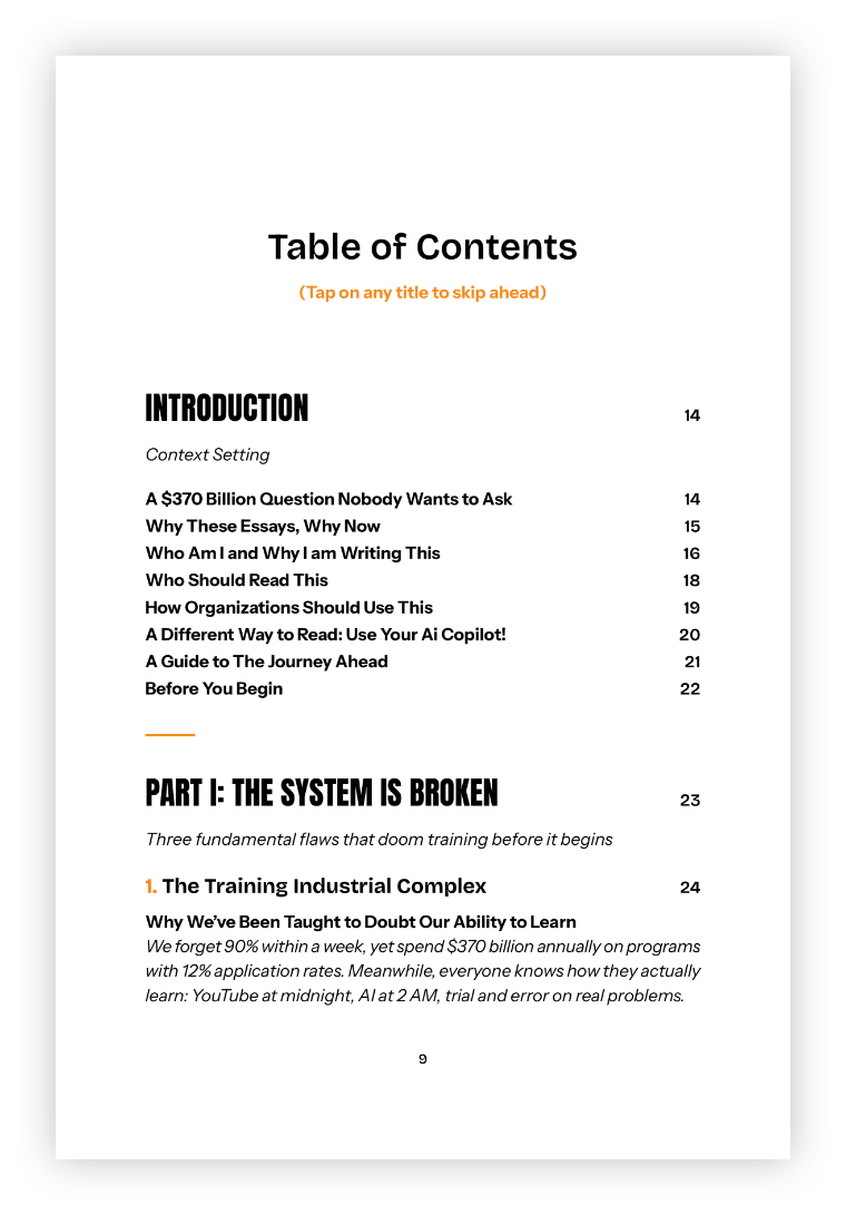 Book Table of Content - Page 1